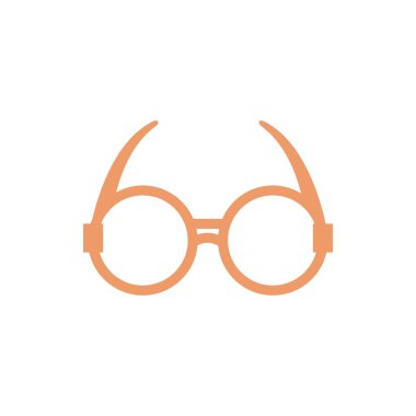 Gözlük stil vektör simgesi