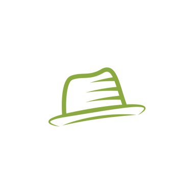 Yüklenici şapka vektör simgesi