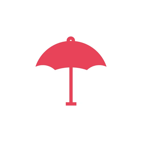 Simple Accessory Umbrella Vector — Stock Vector
