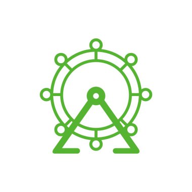 Dönme dolap Vektör Simgesi