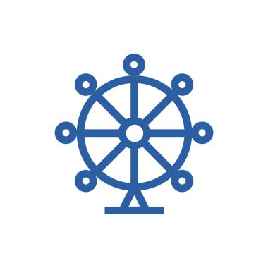 Dönme dolap Vektör Simgesi