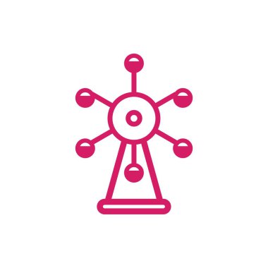 Dönme dolap Vektör Simgesi