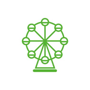 Dönme dolap Vektör Simgesi