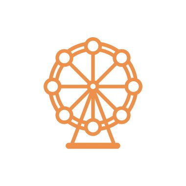 Dönme dolap Vektör Simgesi