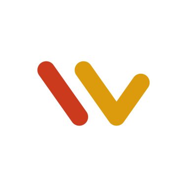 Düzenlenebilir harf W fikir