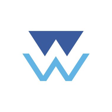 Düzenlenebilir harf W fikir