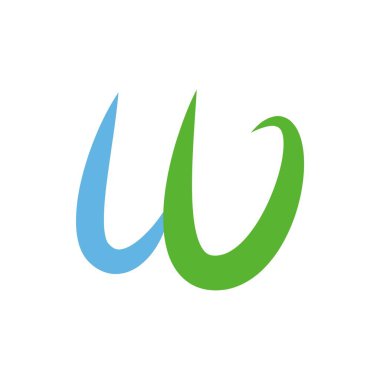 Düzenlenebilir harf W fikir