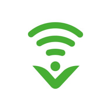 WiFi sinyal hotspot kutsal kişilerin resmi