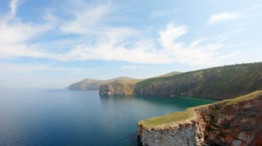 Güzel hava deniz manzarası