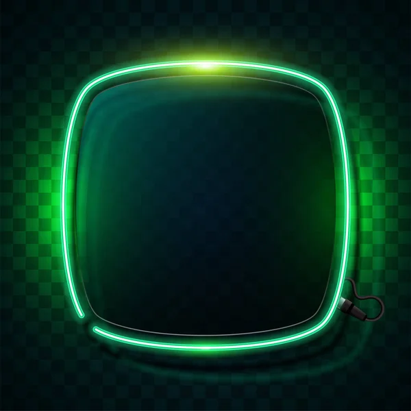 Neon parlayan banner tasarımı