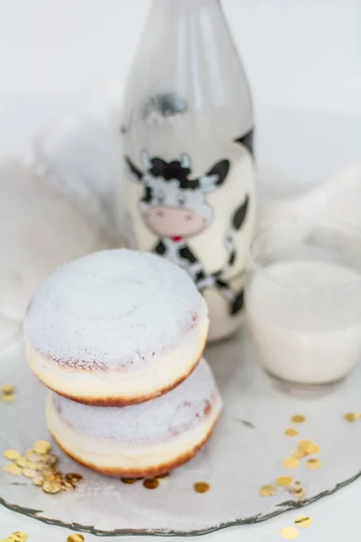 Lezzetli karnaval çörek, tatlı krof