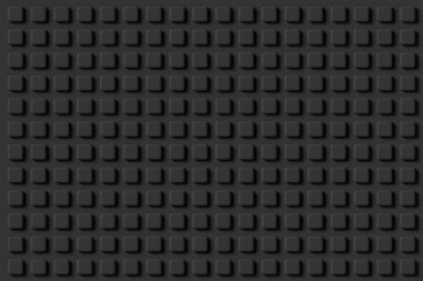 Kare siyah çiviler bilgisayar ekranında yatay ve dikey olarak sertleştirilmiş. Web tasarımı ve slayt gösterisi sunumu yazılımı için koyu bir arkaplan