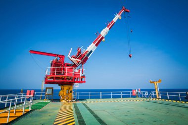 Crane, Kaide vinç vinç, üretim platformu, enerji ve petrol sektörüne çelik tel halat