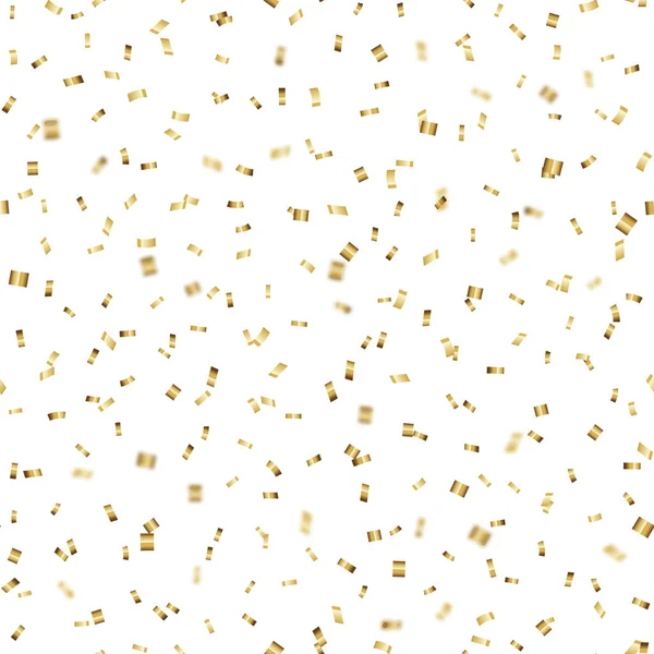 Parlak düşen ile seamless modeli konfeti katlayın. Vektör