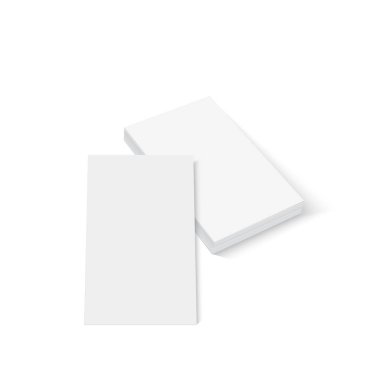 Kartvizit şablon boş. Vektör.