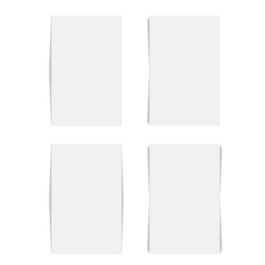 Kartvizit şablon boş. Vektör.