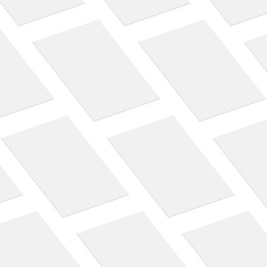 Kartvizit şablon boş. Vektör çizim