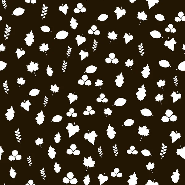 Tropik ağaç ile Seamless modeli bırakır. Vektör