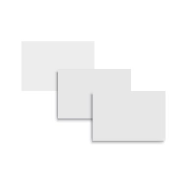 Kartvizit şablon boş. Vektör çizim