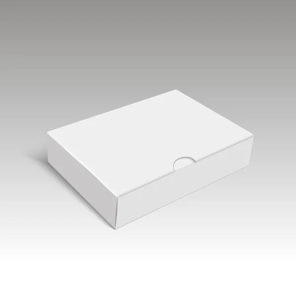 纸箱包装盒为礼品的空白。向量 — 图库矢量图片