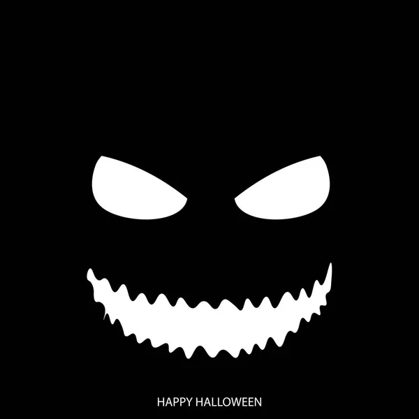 Feliz fondo máscara de Halloween. Vector . — Vector de stock