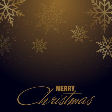 Kar taneleri ile mutlu yeni yıl tebrik kartı. 2019. vektör.