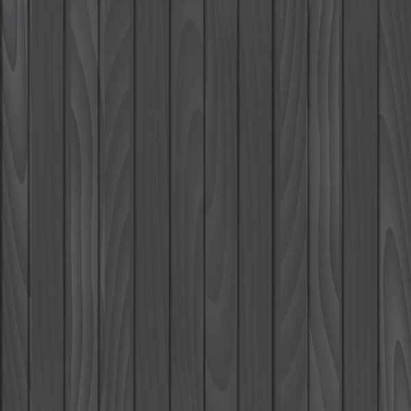 Abstrakter schwarzer Holzgrund. Vektor. — Stockvektor
