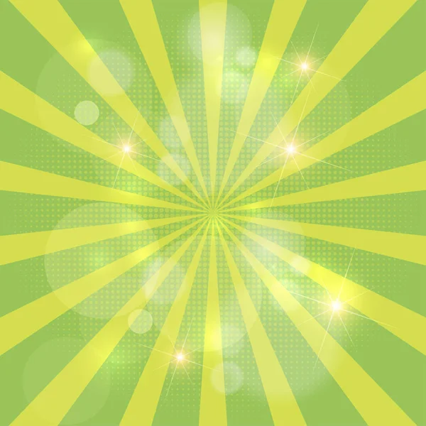 Abstract Background Sun Rays Vector — Stock Vector