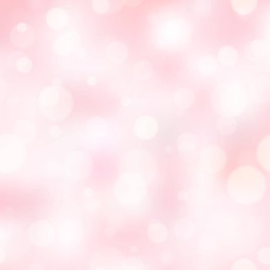 Odaklanamayan ışıklarla soyut pembe arka plan. Vektör.