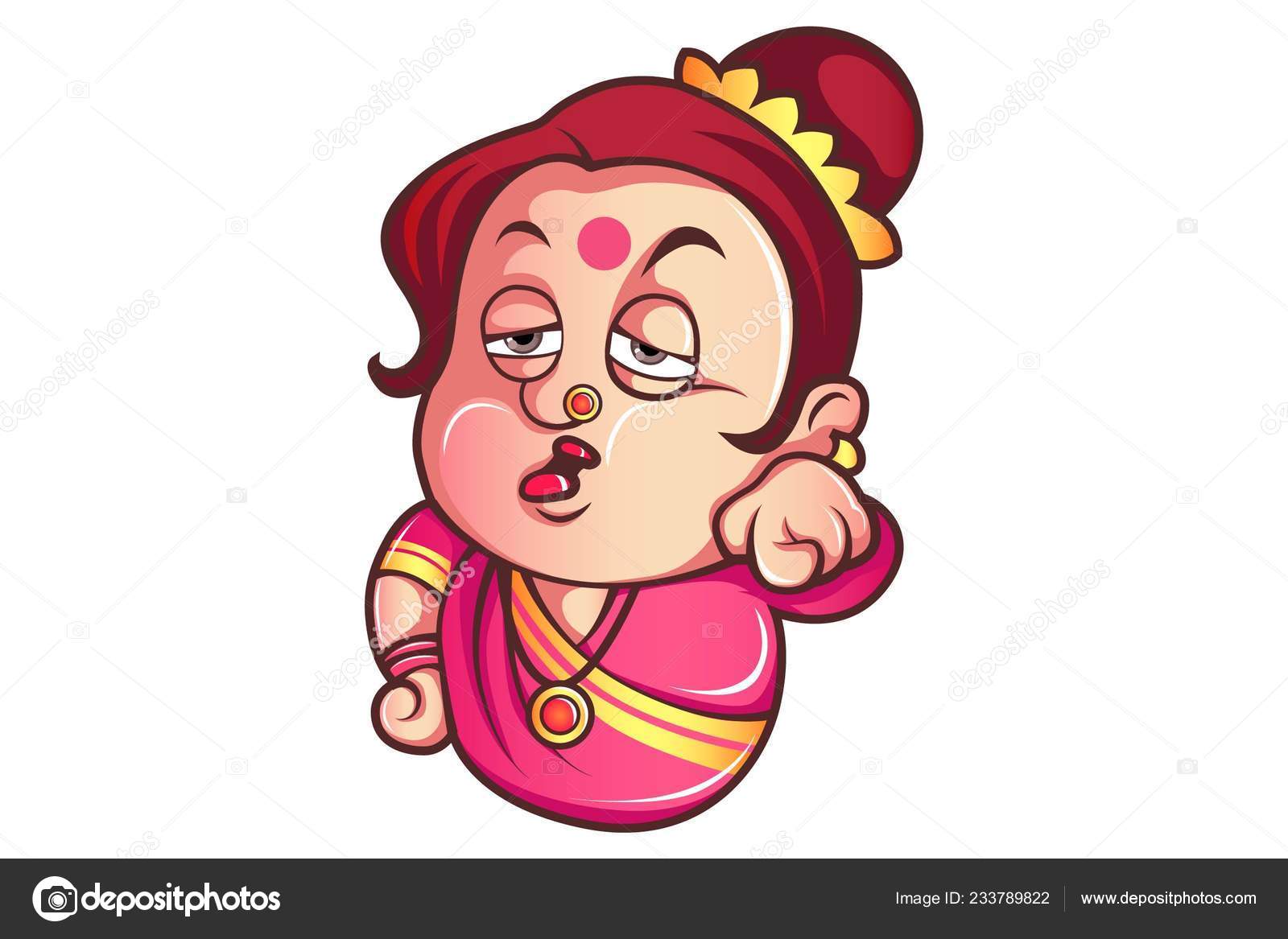 Vector Cartoon Illustration Iyer Aunty Funny Face Expression Hand Expression Stock Vector Image by ©F1Digitals #233789822 Vector Cartoon Illustration Iyer Aunty Funny Face Expression Hand Expression Stock Vector Image by ©F1Digitals #233789822