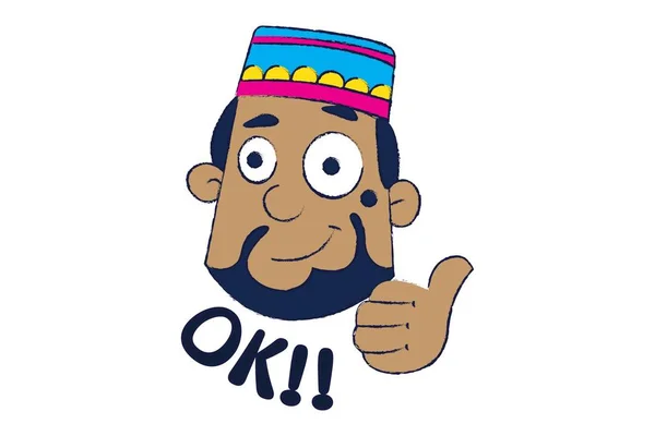 32 Cartoon man saying ok Vector Images, Cartoon man saying ok 