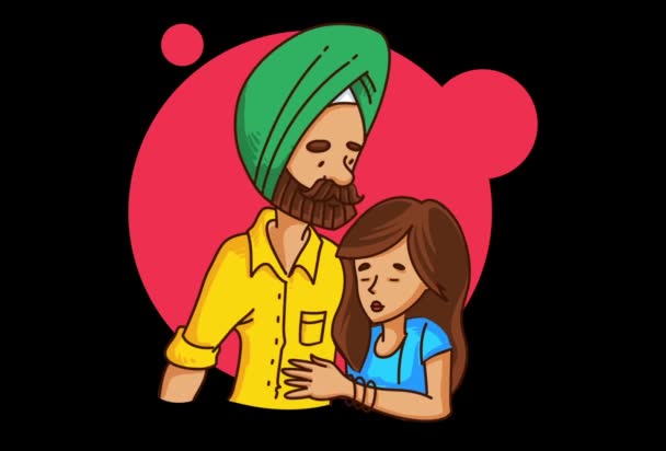 Vector Cartoon Illustration Punjabi Sardar Couple Hugging Explainer Video Animated β Stock Video Β© F1Digitals #298359232 Vector Cartoon Illustration Punjabi Sardar Couple Hugging Explainer Video Animated β Stock Video Β© F1Digitals #298359232