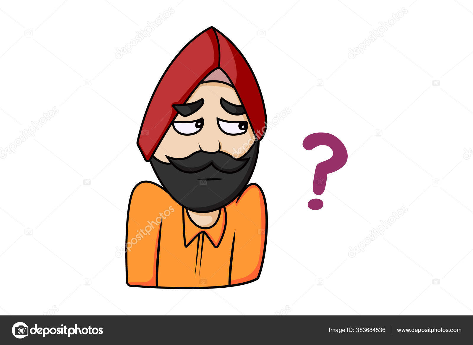 Sikh guy Vector Art Stock Images | Depositphotos