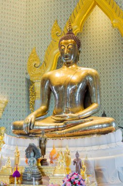 Wat Traimit Witthayaram, Bangkok, Tayland altın Buddha Tapınağı altın Buddha heykeli