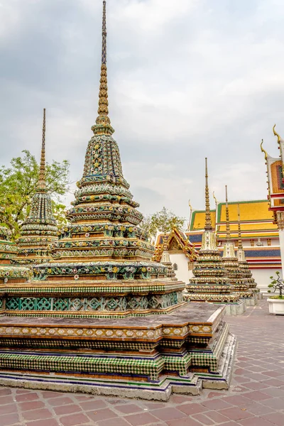 Wat Pho Templo Del Buda Reclinado Bangkok Tailandia — Foto de Stock