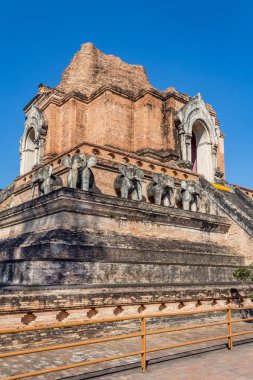 Wat Chedi Luang, Chiang Mai, Kuzey Tayland en ünlü tempels biri.