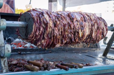 Bir barbekü yemek Türk Cag Kebap