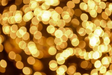 bokeh altın renk arka plan