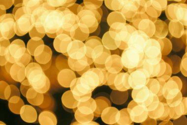 bokeh altın renk arka plan