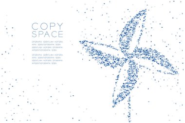 Soyut geometrik Çokgen kare kutu ve üçgen desen kağıt rüzgar türbini şekli, ekoloji temiz enerji kavramı mavi renk tasarlamak kopya alanı, vektör eps 10 beyaz zemin üzerine