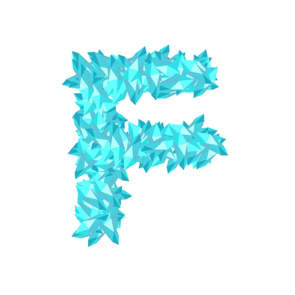 Alfabeto Cristal Diamante Conjunto Virtual Letra Ilustração Gemstone Conceito Design —  Vetores de Stock