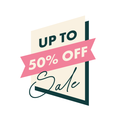 Renkli satış rozeti tasarım varlığı