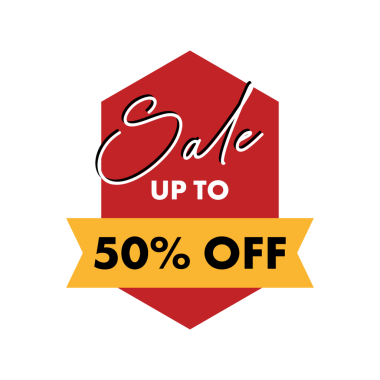 Renkli satış rozeti tasarım varlığı