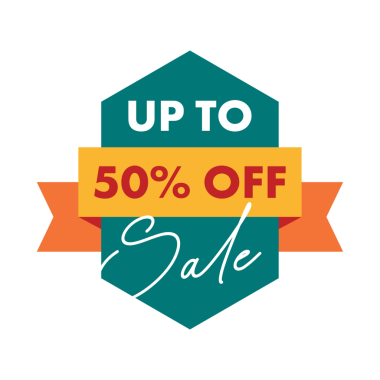 Renkli satış rozeti tasarım varlığı