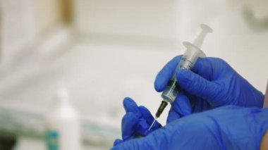 Şırıngadan şişe dolum