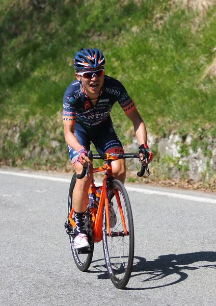 Les Cyclistes Giro Dell Appennino Qui Lieu Avril 2018 Sont — Photo