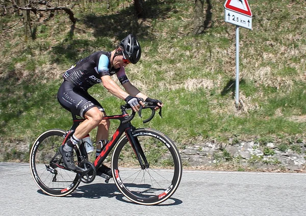 Les Cyclistes Giro Dell Appennino Qui Lieu Avril 2018 Sont — Photo