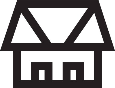 Ev Binası Simgesi Tasarımı