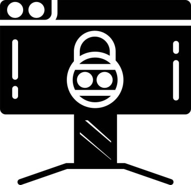 Solid Security Bilgisayar İzleyici Simgesi