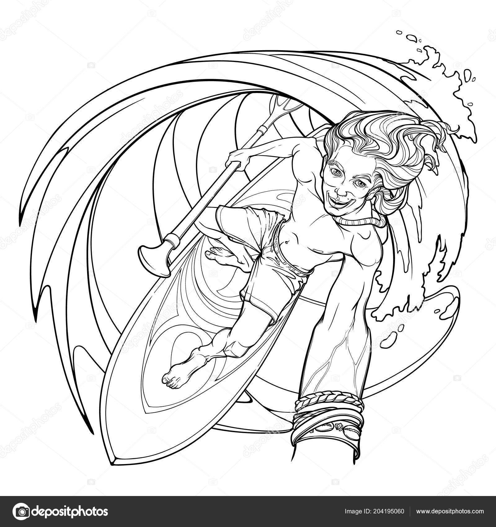 pic Surfer Guy Drawing depositphotos